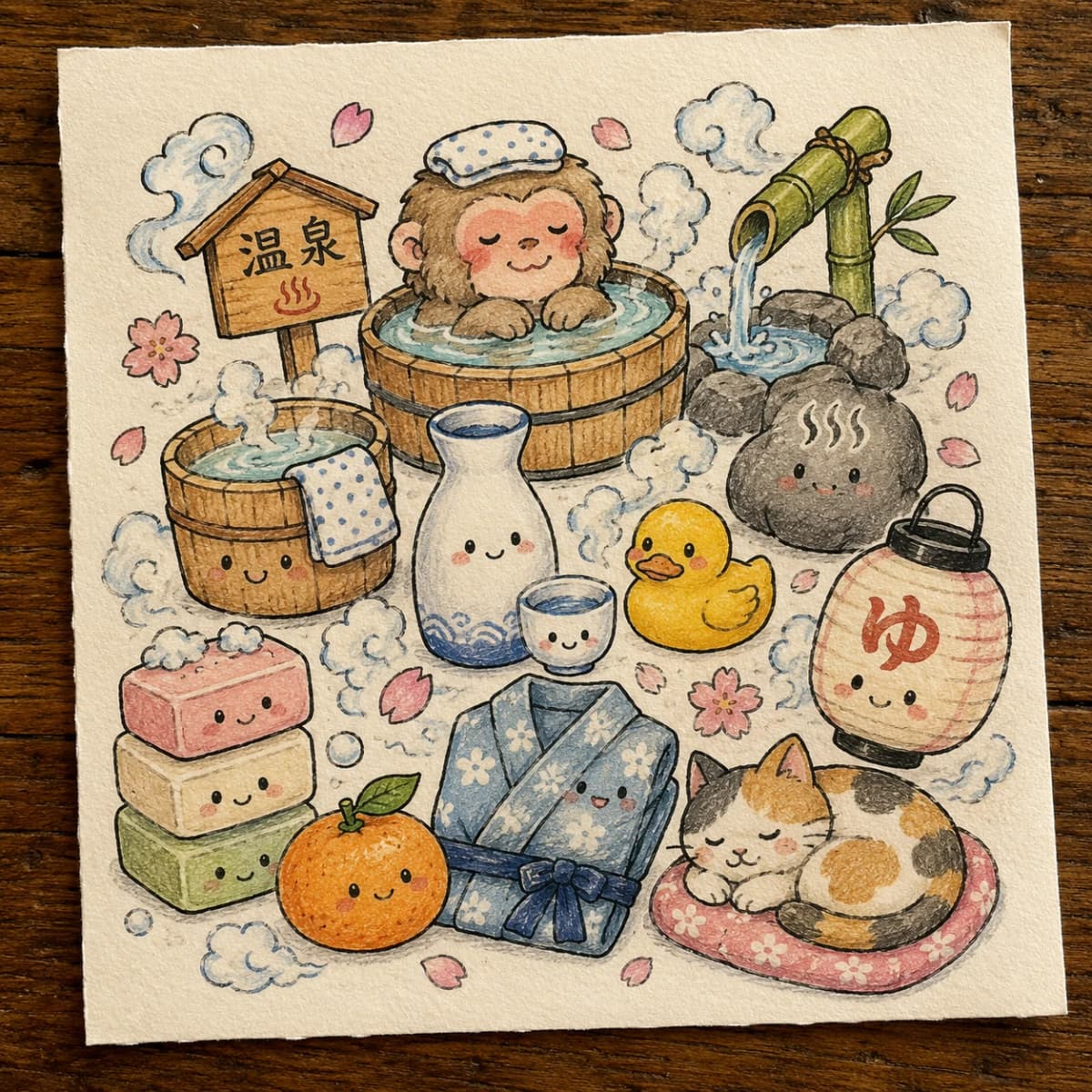 Cute Japanese kawaii doodle 6
