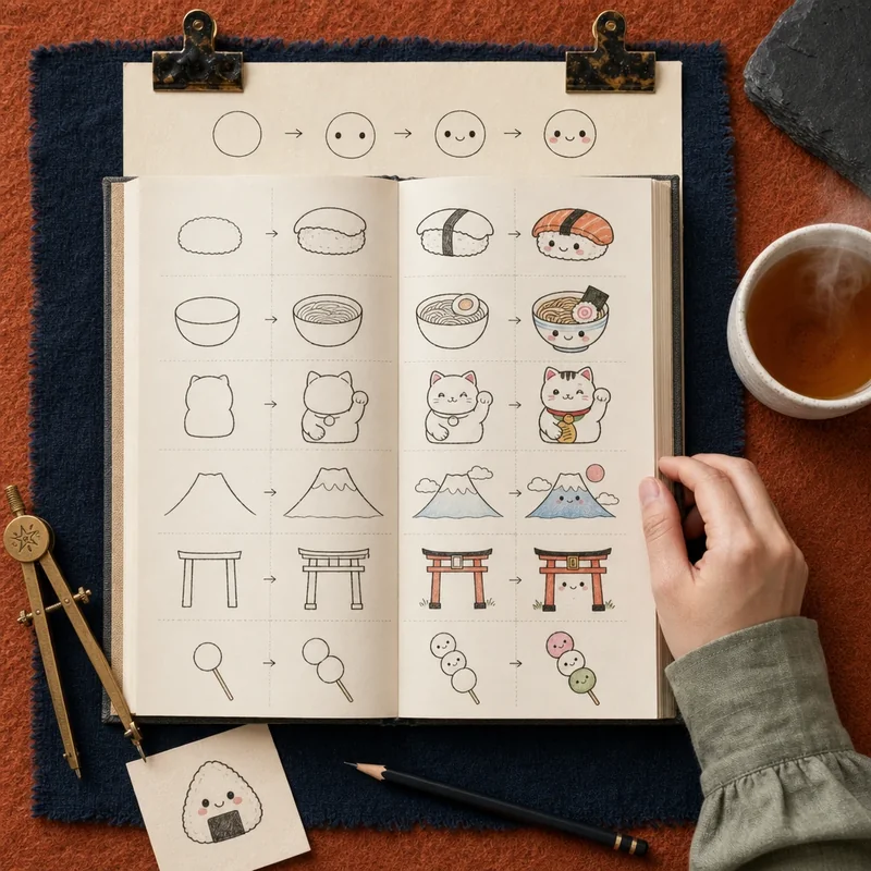 Bonus 1 - The Kawaii Doodle Cheat Sheet