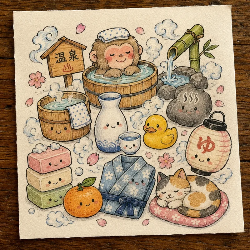 Cute Japanese kawaii doodle 6